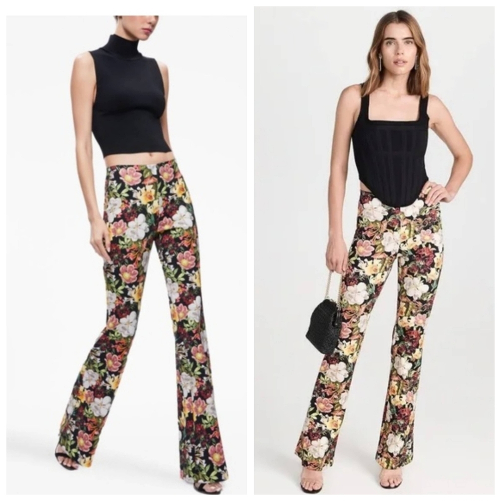 Alice + Olivia Brynlee Bootcut Pant Size 6 - Picture 5 of 15